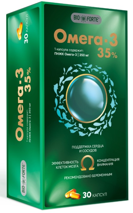 Омега-3 35% ComForte, 30 шт, капсулы