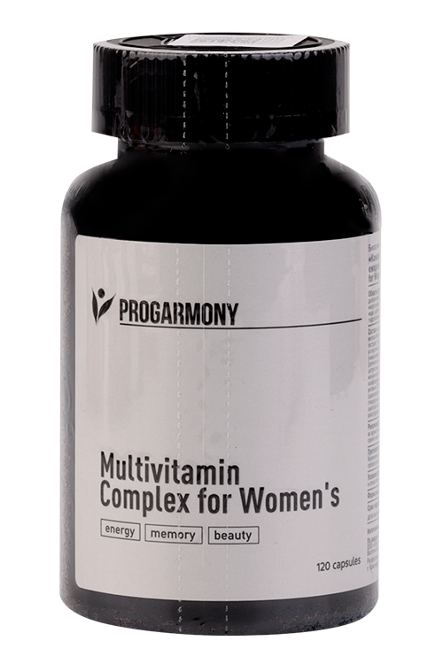 Мультивитамины д/женщин Progarmony, 120 шт, капсулы