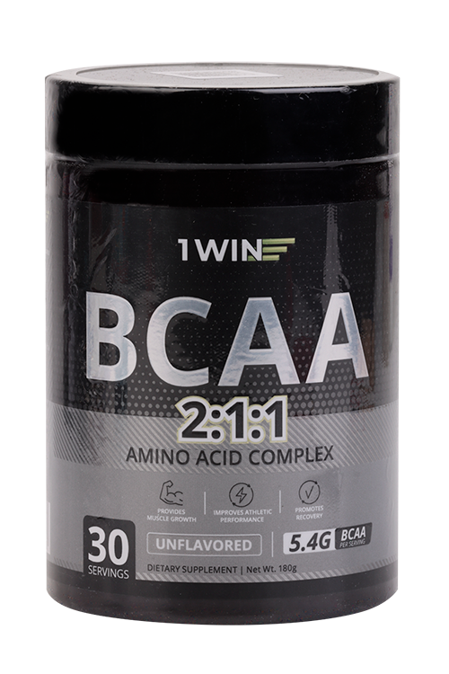 BCAA 2:1:1 1WIN б/вкуса, 180 г, (30 порций)
