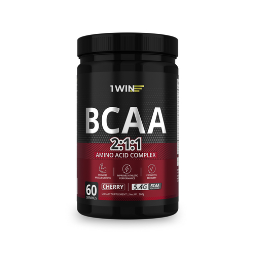 

BCAA 2:1:1 1WIN Вишня, 360 г, (60 порций)