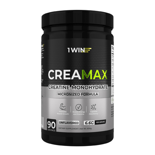Креатин моногидрат Макс 1WIN с нейтральным вкусом, 600 г