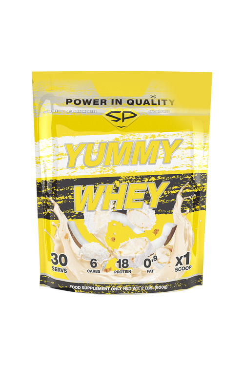 Протеин STEELPOWER YUMMY WHEY сывороточный рафаэлло, 900 г