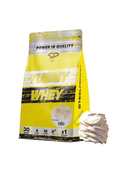Протеин STEELPOWER YUMMY WHEY сывороточный пломбир, 900 г