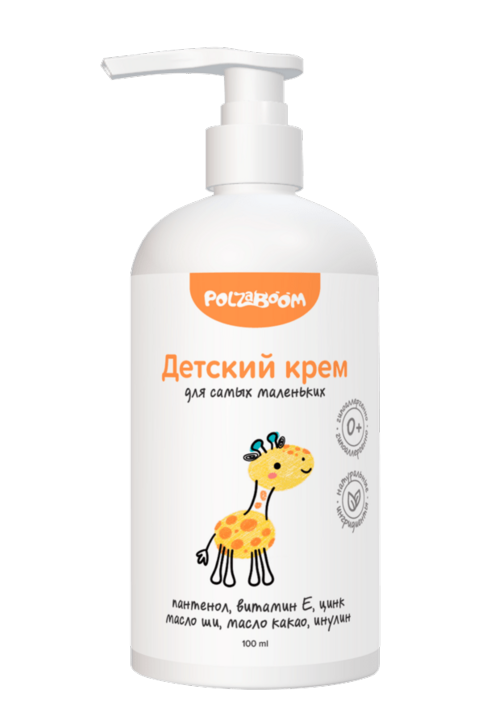 Крем PolzaBoom детский д/тела, 100 мл