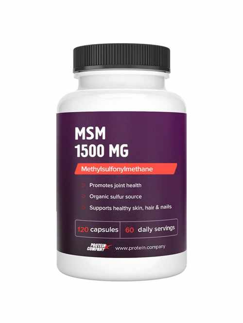 МСМ 1500 мг Protein.Company, 927 мг, 120 шт, капсулы