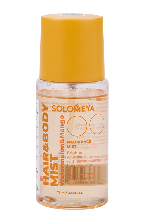 Мист Solomeya парфюмированный арбуз/манго д/волос/тела, 75 мл