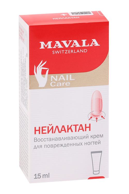 Крем Mavala Нейлактан питательный д/поврежденных ногтей, 15 мл