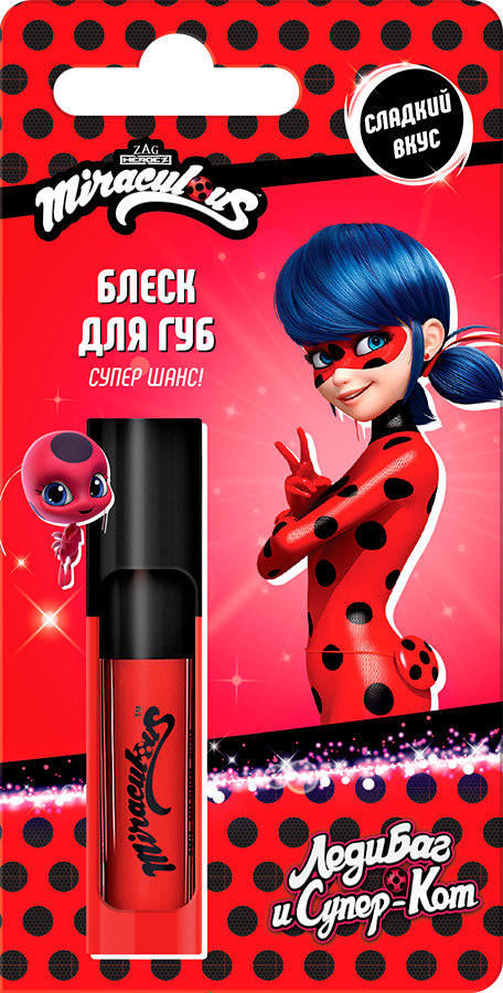 Блеск д/губ Miraculous Леди Баг, 3 мл