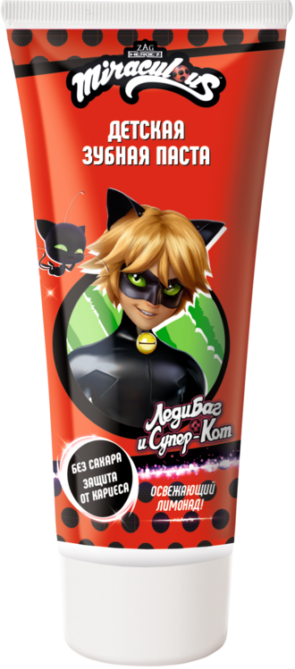 З/паста Miraculous Супер Кот детская, 60 г