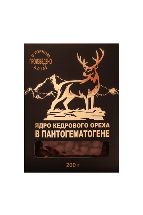 Ядро кедрового ореха в пантогематогене, 200 г