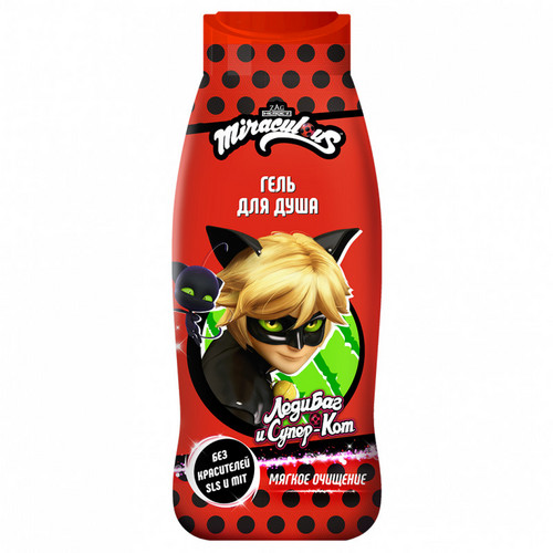 

Гель д/душа Miraculous Супер Кот детский, 400 мл