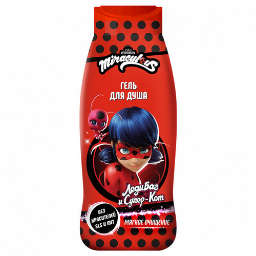Гель д/душа Miraculous Леди Баг детский, 400 мл