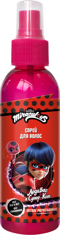 Спрей Miraculous Чудесная Леди Баг дет д/легкого расчесывания, 150 мл