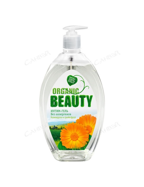 Интим-гель Organic Beauty Календула и Грейпфрут, 500 мл