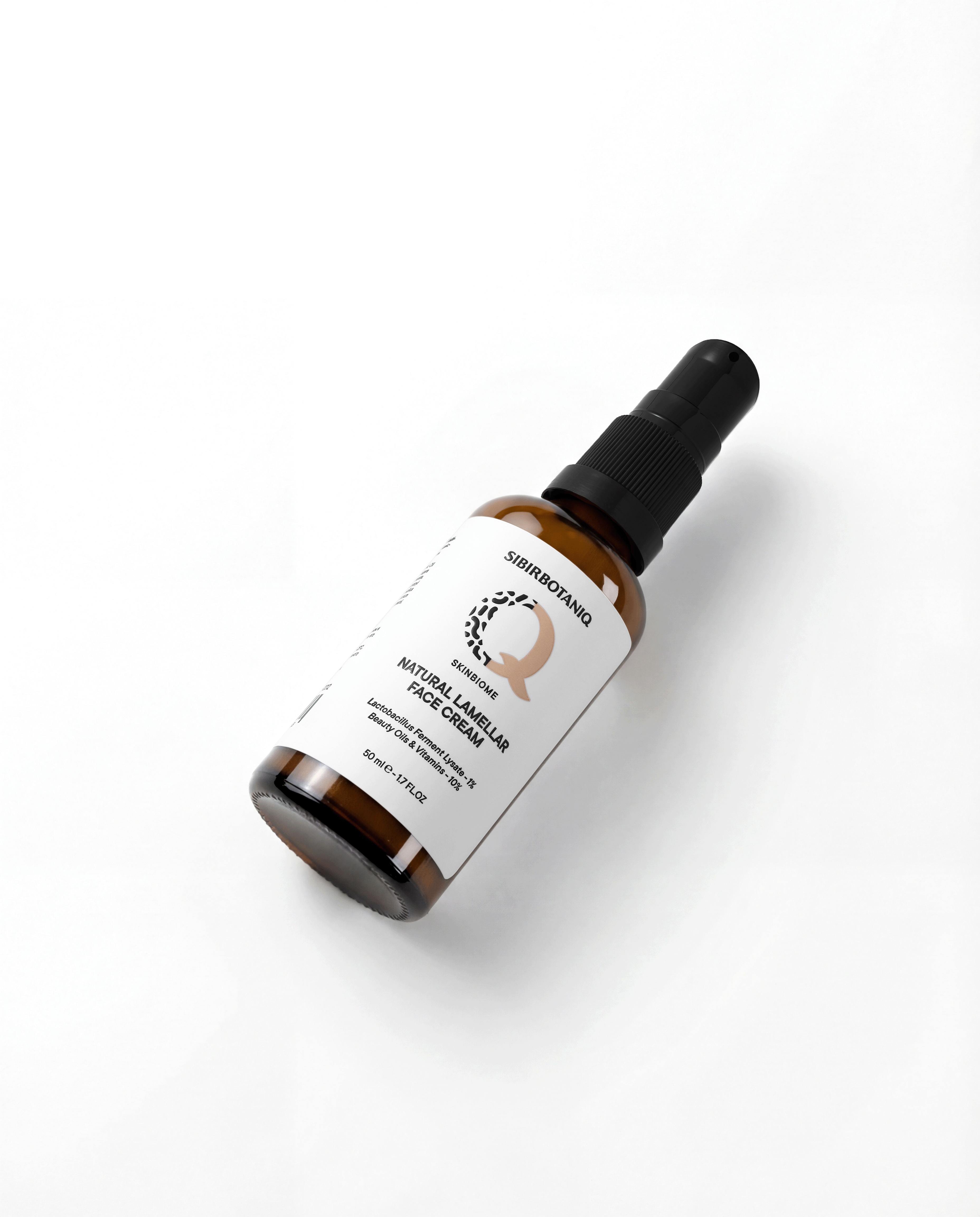 Крем для лица с пробиотиком Skinbiom, SIBIRBOTANIQ, с дозатором, 50 мл