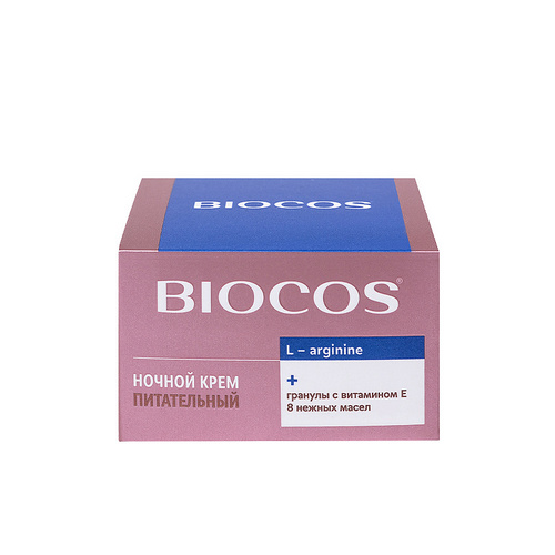 Крем BioCos Питательный д/лица ночной, 50 мл