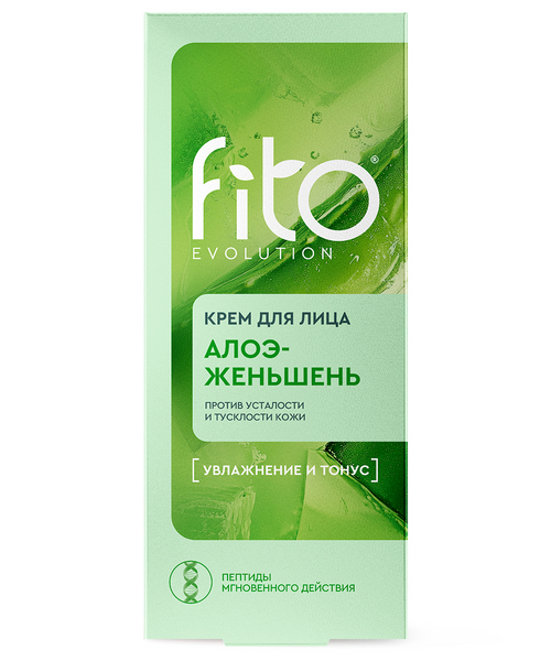 Крем Fito Evolution алоэ/женьшень д/лица, 50 мл