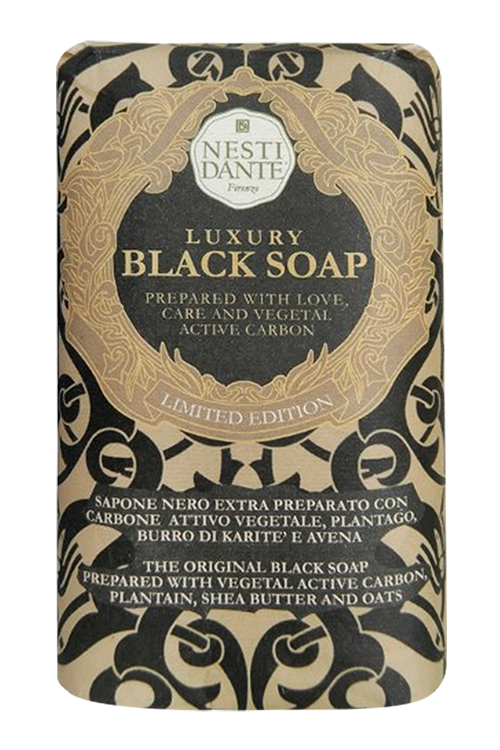 Мыло Nesti Dante роскошное черное, 250 г