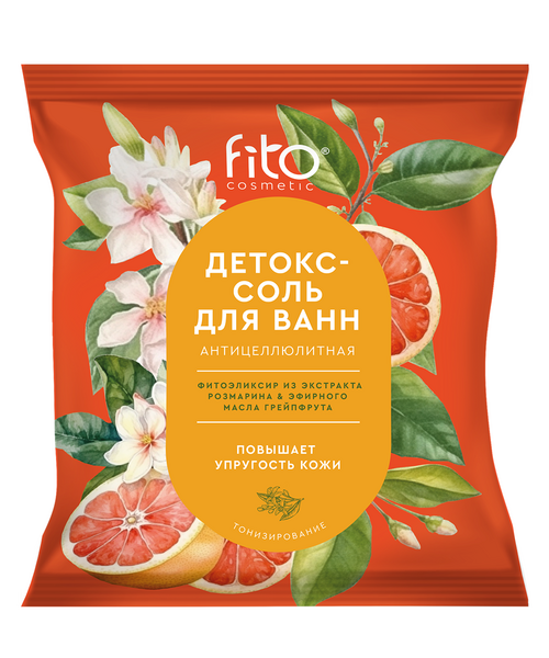 Детокс-соль Elixirica антицеллюлитная д/ванн, 500 г