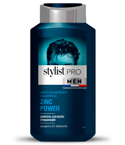 Шампунь Stylist Pro Men очищающий д/волос, 400 мл