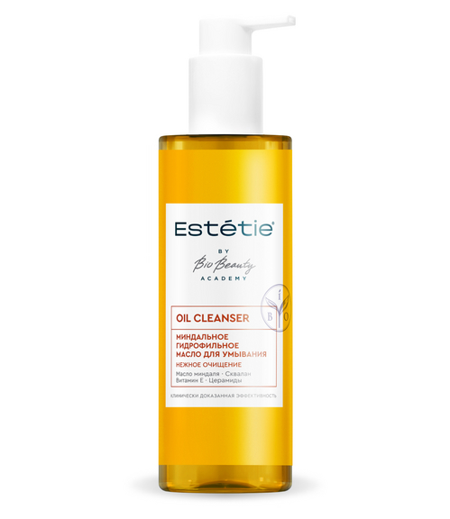 Масло Estetie Oil cleanser миндальное гидрофильное нежное очищение д/умывания, 190 мл