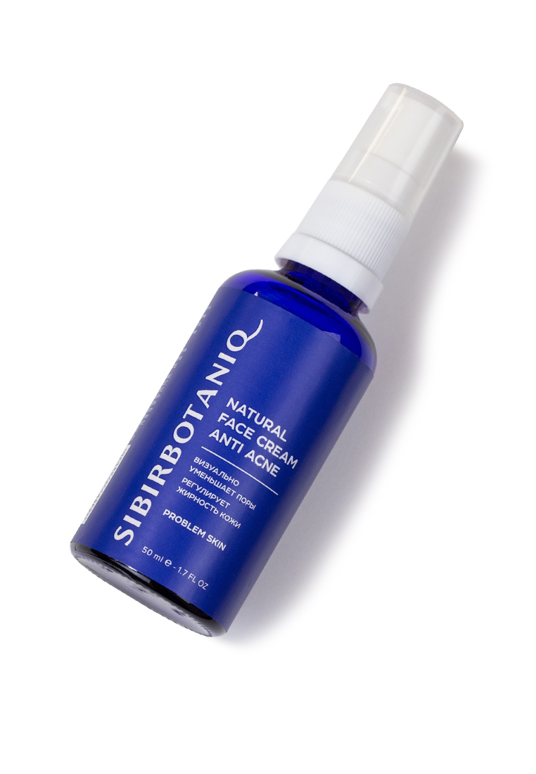 SIBIRBOTANIQ Натуральный крем для проблемной кожи лица Anti Acne, 50 мл