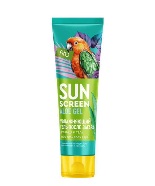 Гель Fitoкосметик Sun Screen увлажняющий после загара д/лица/тела, 75 мл