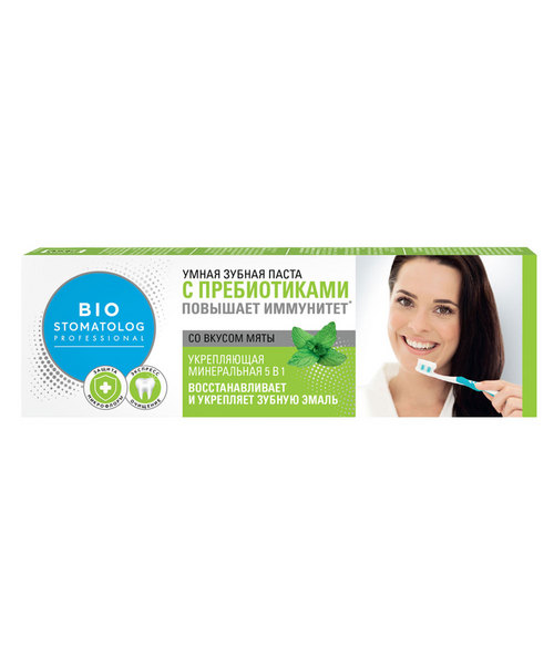 

З/паста Bio Stomatolog Professional 5 в1 укреп минерал, 75 мл
