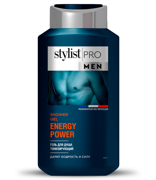 Гель д/душа Stylist Pro Men тонизирующий, 400 мл
