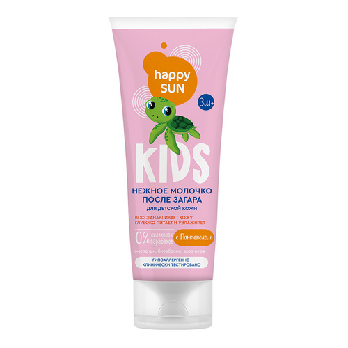 Молочко Fitoкосметик Happy Sun нежное после загара д/детской кожи, 75 мл