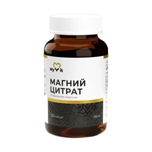 Магния цитрат MyVit, 120 шт, капсулы