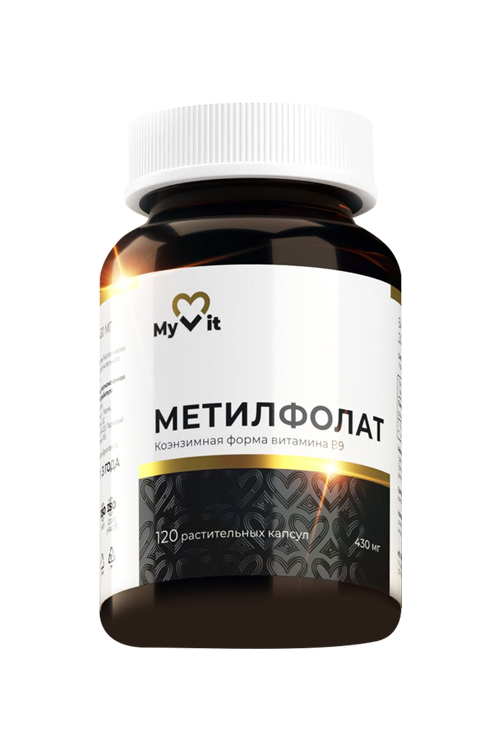 

Метилфолат MyVit, 120 шт, капсулы