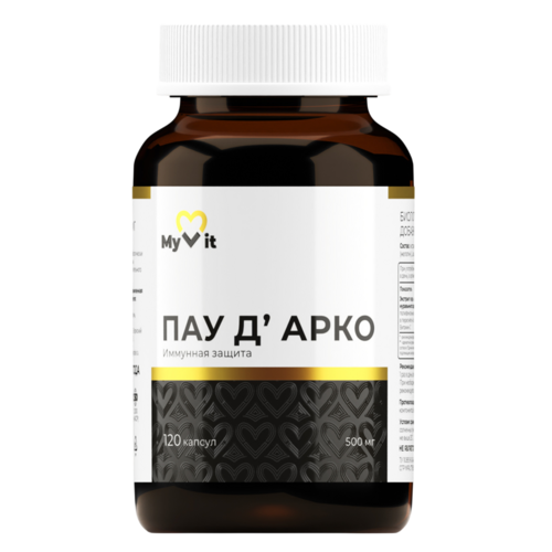 Пау Д Арко MyVit, 120 шт, капсулы