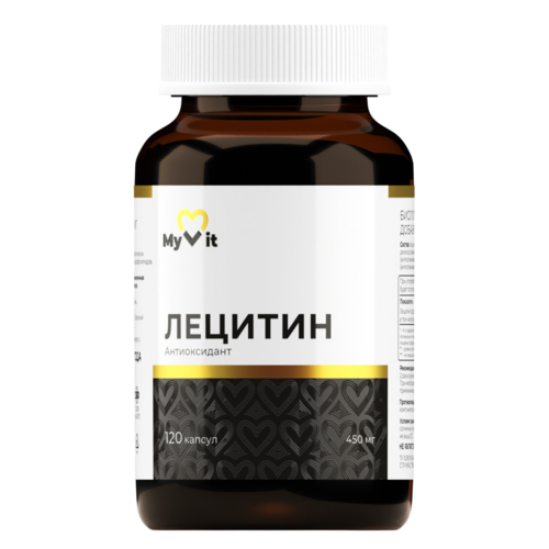 Лецитин MyVit, 120 шт, капсулы