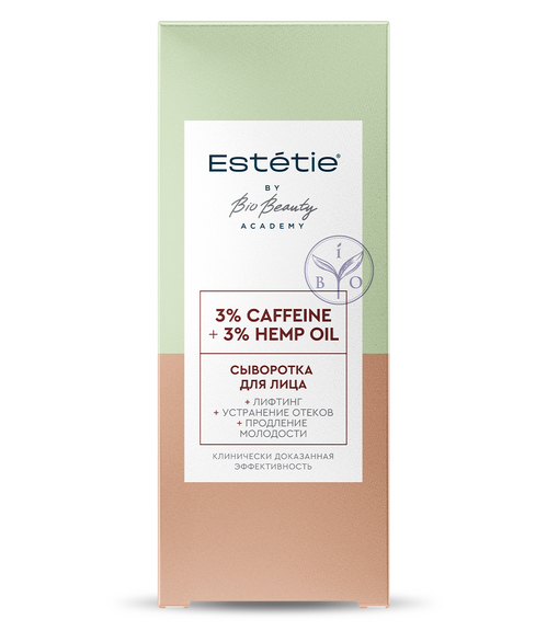 Сыворотка Estetie лифтинг/устранение отеков/продление молодости д/лица, 30 мл