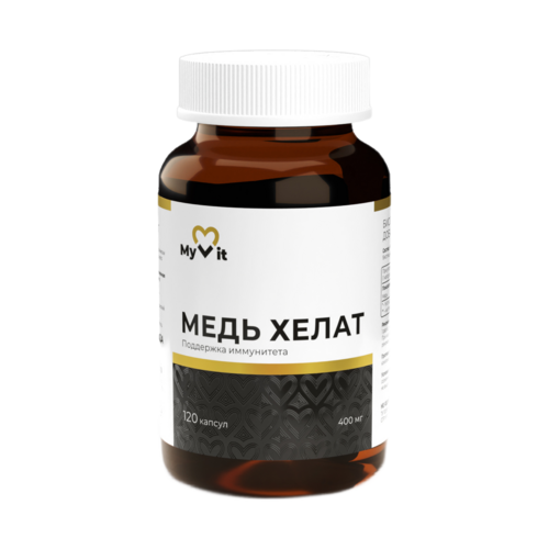 Хелат меди MyVit, 120 шт, капсулы