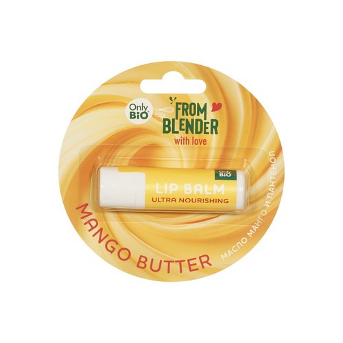 Бальзам Only Bio Mango Butter питательный д/губ, 4,5 г