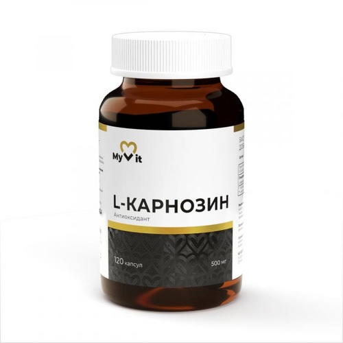 L-Карнозин MyVit, 120 шт, капсулы