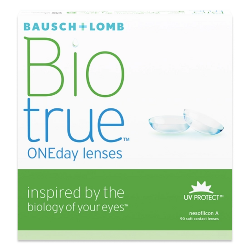 Линзы BauschLomb BioTrue ONEday контактные R 86 диоптрия 325 90 шт 4725₽