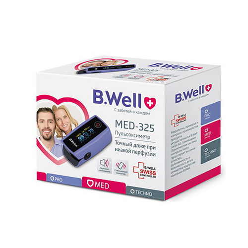 

Пульсоксиметр B.Well MED-325