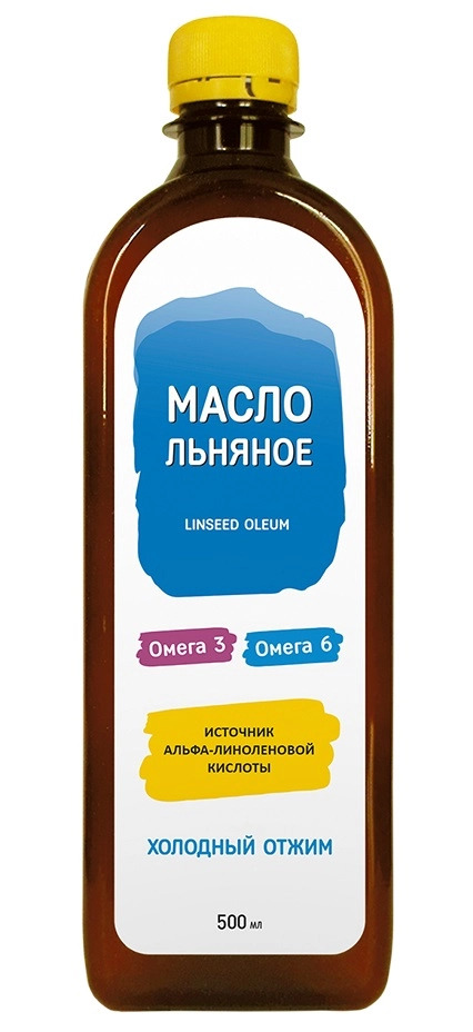 Масло льняное Компас Здоровья, 500 мл