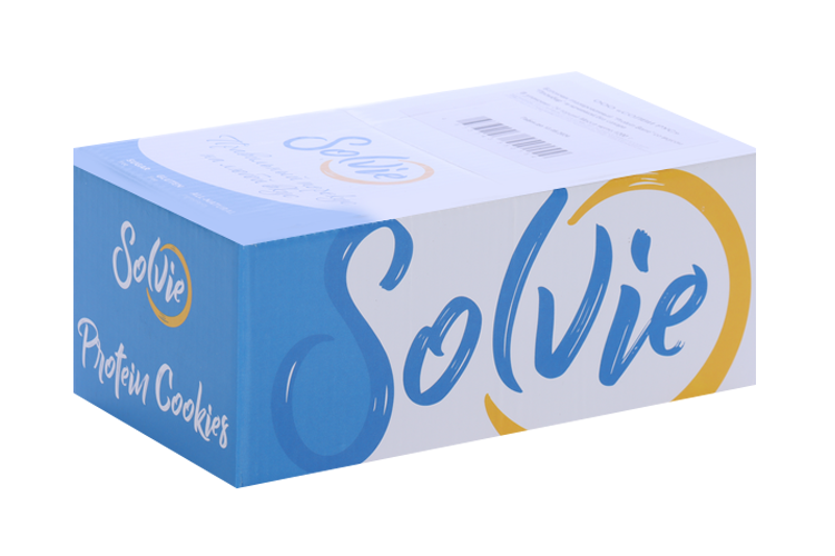 Батончик Solvie Protein Barre Миндаль и начинкой  глазированный, 24 шт
