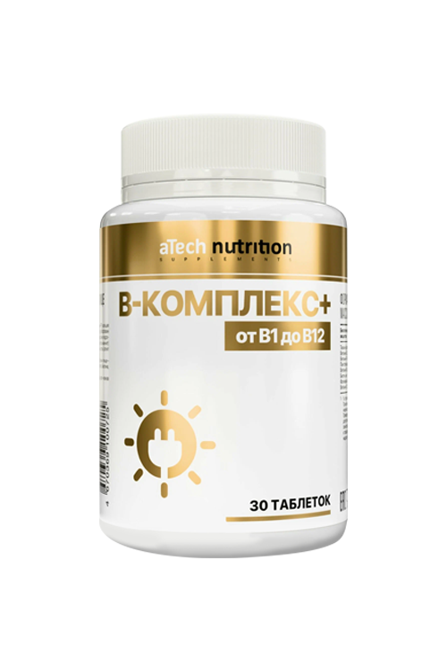 B-комплекс+ a Tech Nutrition, 250 мг, 30 шт, таблетки