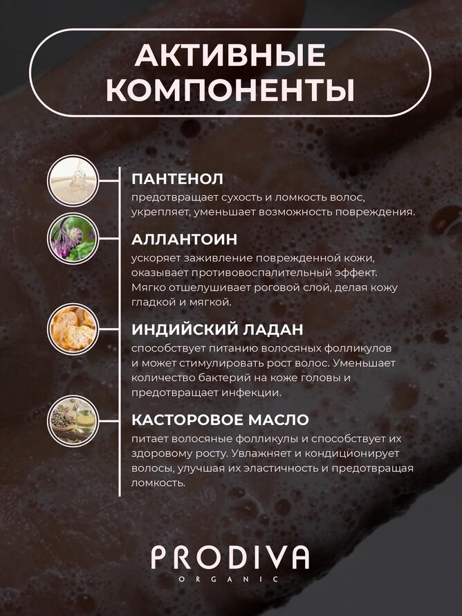 Шампунь для чувствительной кожи головы PURE HEAD SENSITIVE SKIN PRODIVA, 250 мл