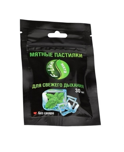 

Пастилки Flike мята д/свежего дыхания, 30 шт