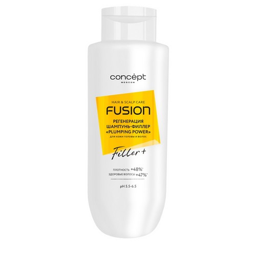 

Шампунь-филлер Concept Fusion Plumping Power регенерация д/кожи головы и волос, 500 мл
