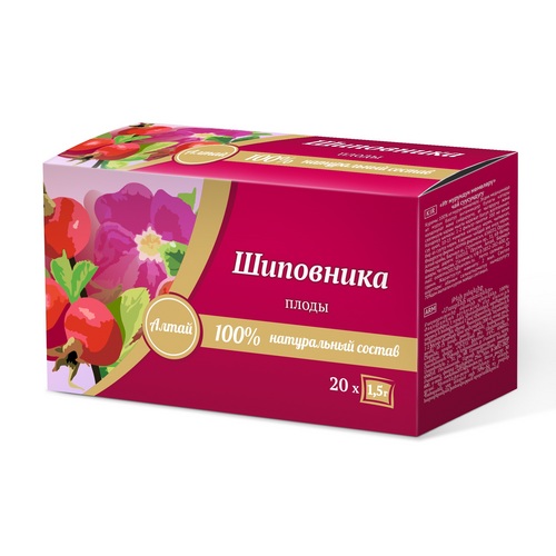 Шиповник плоды серии Фито-Алтай, 1,5 г, 20 шт