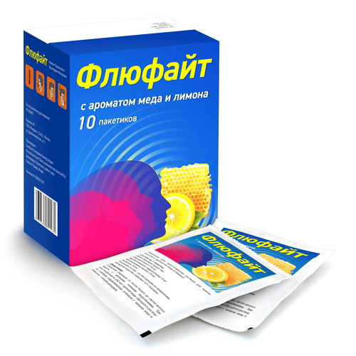 

Флюфайт, 5 г, 10 шт, порошок для приготовления раствора для приема внутрь с ароматом меда и лимона