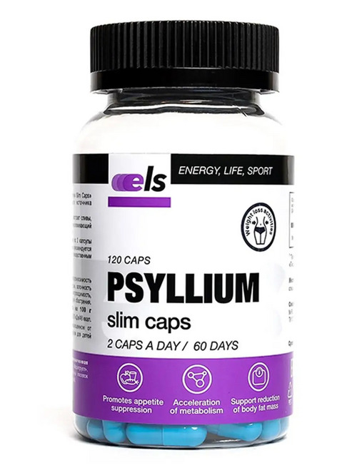 Псиллиум Slim Caps Фармгрупп, 450 мг, 120 шт, капсулы