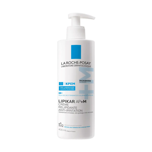 Крем La Roche-Posay Lipikar Ap+M липидовосполняющий д/сух/склонной к атопии коже, 400 мл